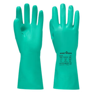 A812 - Nitrosafe Plus Химическа ръкавица Зелен