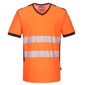 PW310 - PW3 Hi-Vis тениска с V-образно деколте