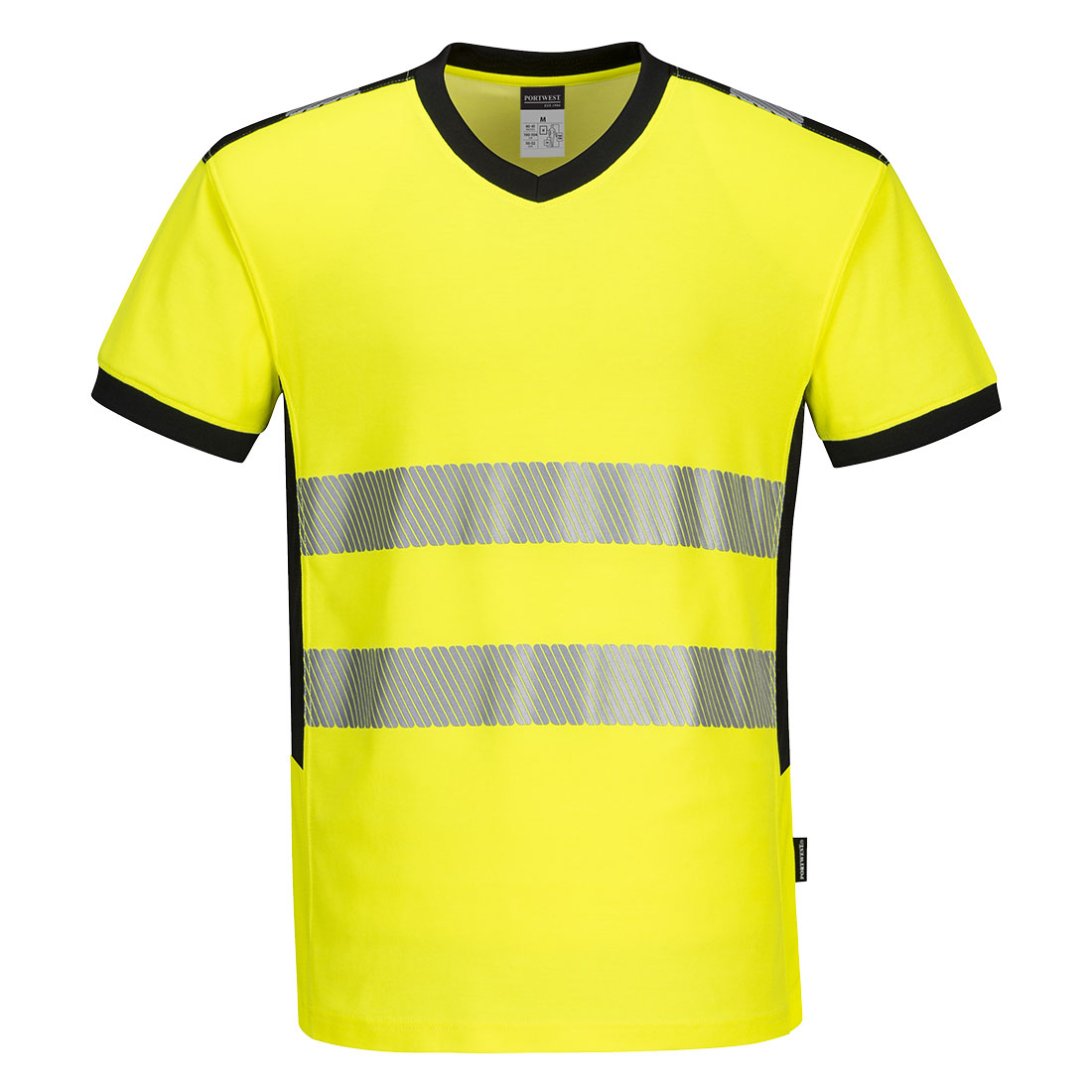 PW310 - PW3 Hi-Vis тениска с V-образно деколте - Image 3
