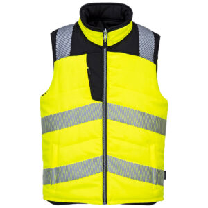 PW374 - PW3 Hi-Vis Реверсивен Елек Жълт/Оранжев