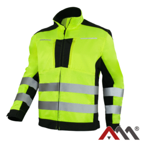 Работно яке с висока видимост Flash Jacket Yellow