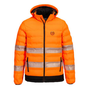 S548 - Hi-Vis Ultrasonic Heated Tunnel яке с нагревател на батерии